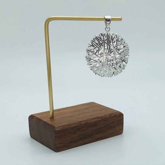 New. Ultrafine 950 silver pendant. High quality silver 959 better than sterling - Picture 2 of 5